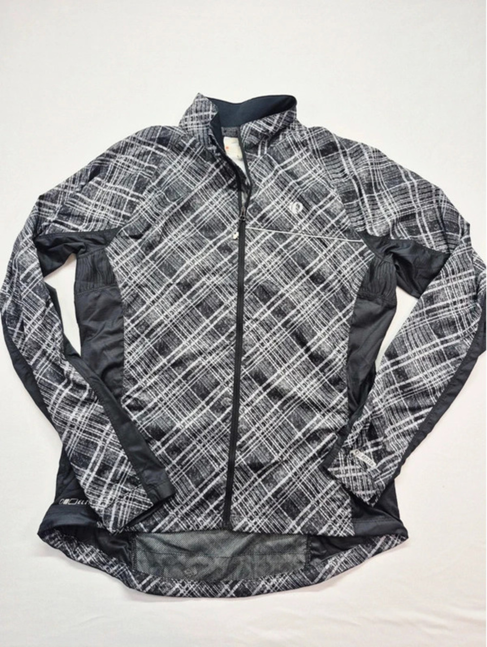 Pearl Izumi Women's Large Elite Barrier Cycling Jacket featuring black/gray
